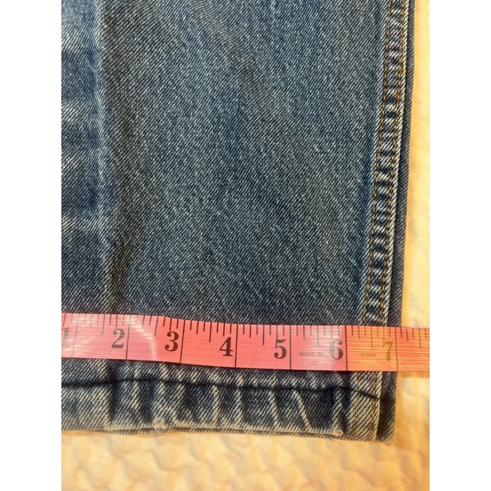 Vintage 80s Levi's Women's White Tab Two‎ Horse Patch Levi's Jeans Size 22 VTG - Picture 9 of 11